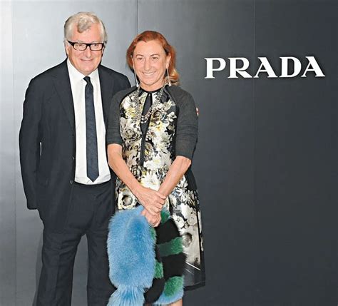 miuccia prada fashion show|miuccia Prada and patrizio bertelli.